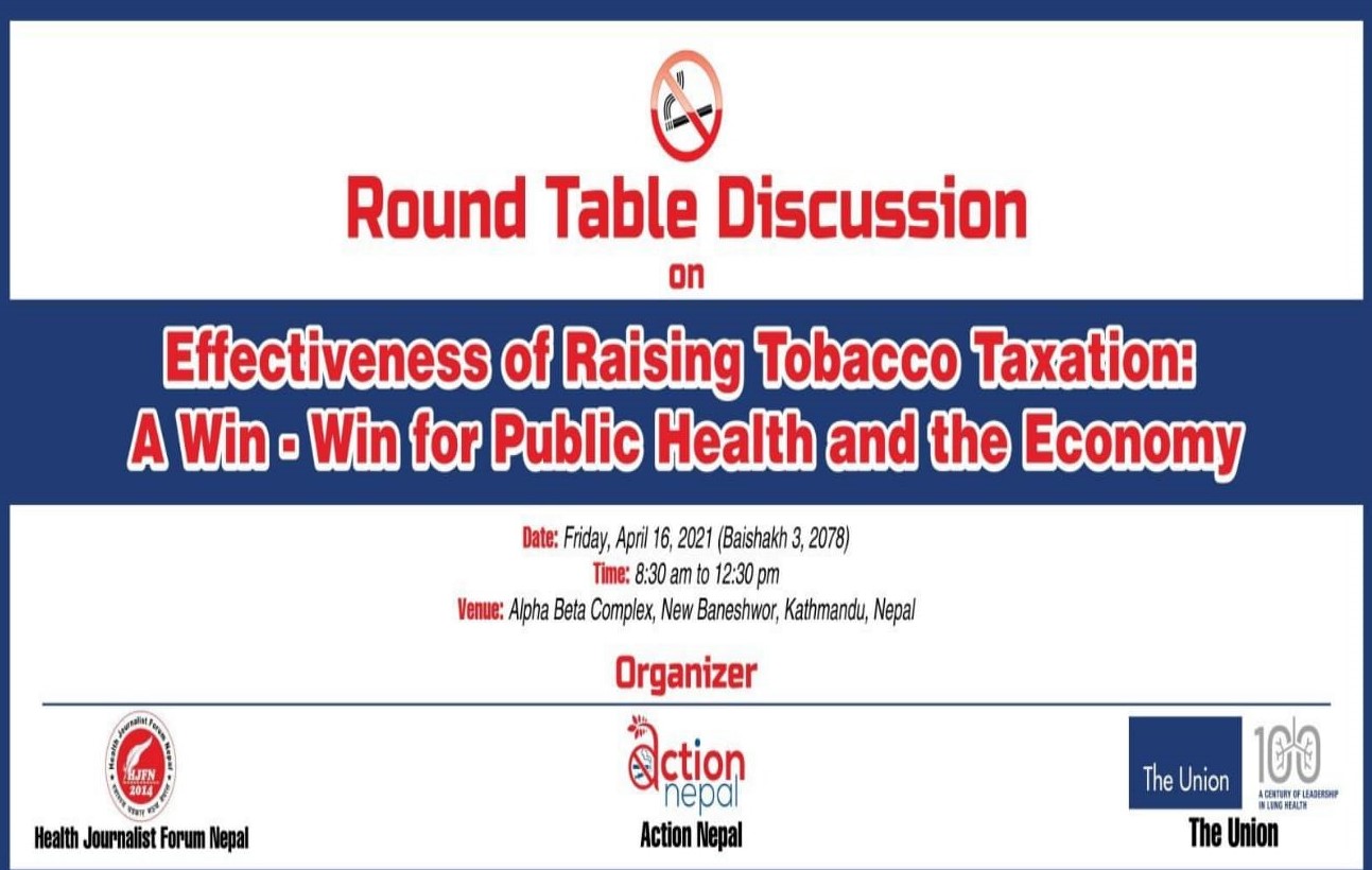 Round Table Discussion on Effectiveness of Raising Tobacco Taxation